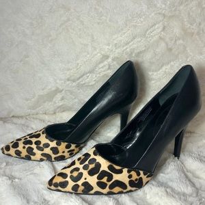 Guess Cheetah print high heels